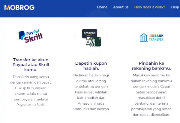 Review Mobrog, Penipuan atau Bukan? 2 pembayaran mobrog