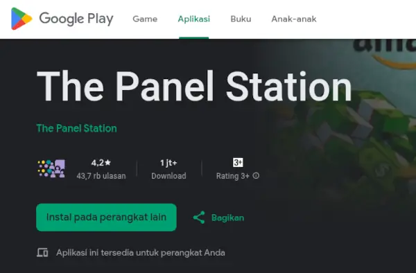 The Panel Station penipuan
