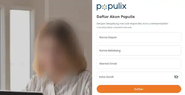 cara daftar populix