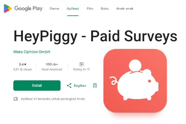Review HeyPiggy, Penipuan atau Bukan? 3 heypiggy penipuan