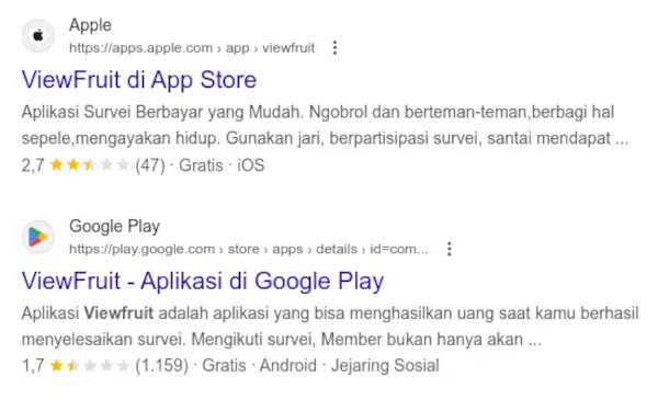 viewfruit penipuan