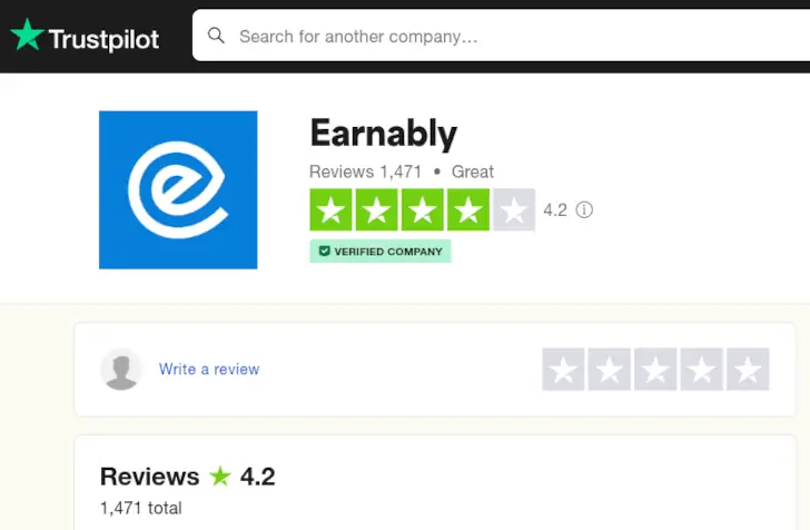 Review Earnably, Penipuan atau Bukan? 4 earnably trustpilot