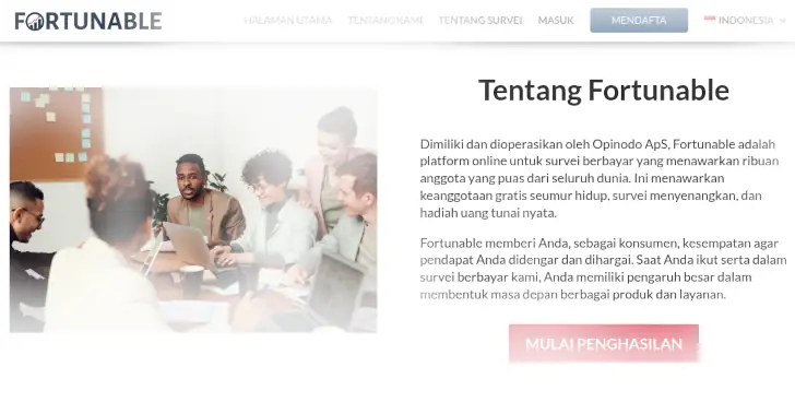 Review Fortunable, Penipuan atau Bukan? 1 fortunable adalah