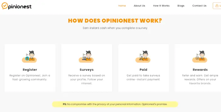 Review Opinionest, Penipuan atau Bukan? 1 opinionest adalah