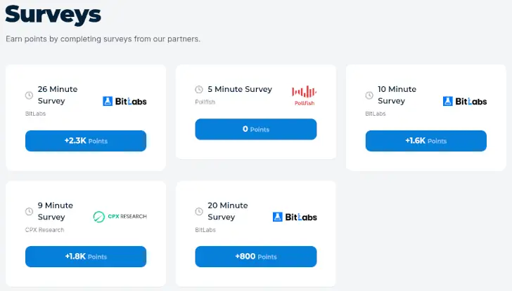 Review Earnably, Penipuan atau Bukan? 1 survey earnably