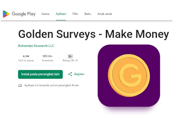 Review Golden Surveys, Penipuan atau Bukan? 3 golden surveys penipuan