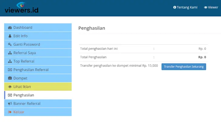 Review viewers id, Penipuan atau Bukan? 3 pembayaran viewers id