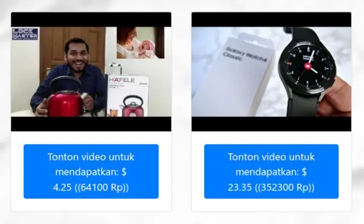 tugas Video Earns Top