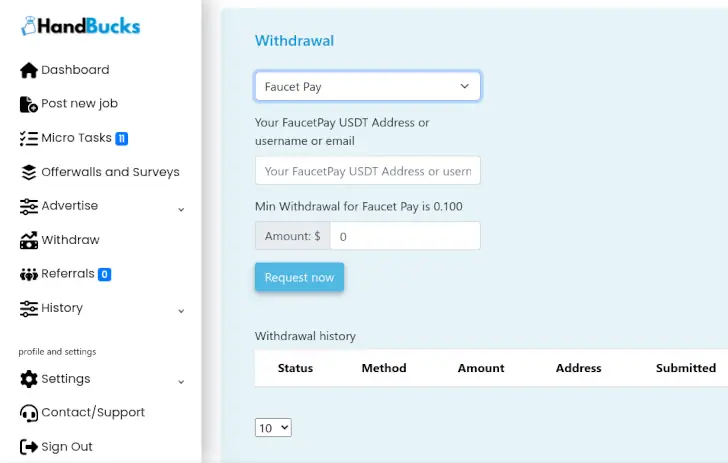Review HandBucks, Penipuan atau Bukan? 3 pembayaran handbucks