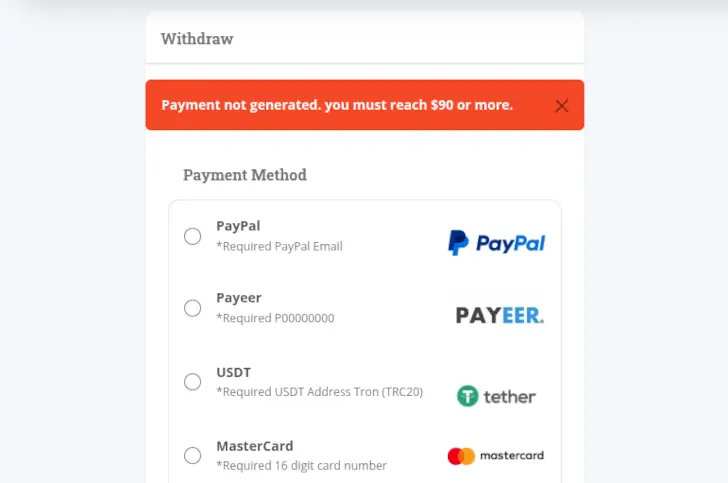 Review Raztune, Penipuan atau Bukan? 2 pembayaran raztune