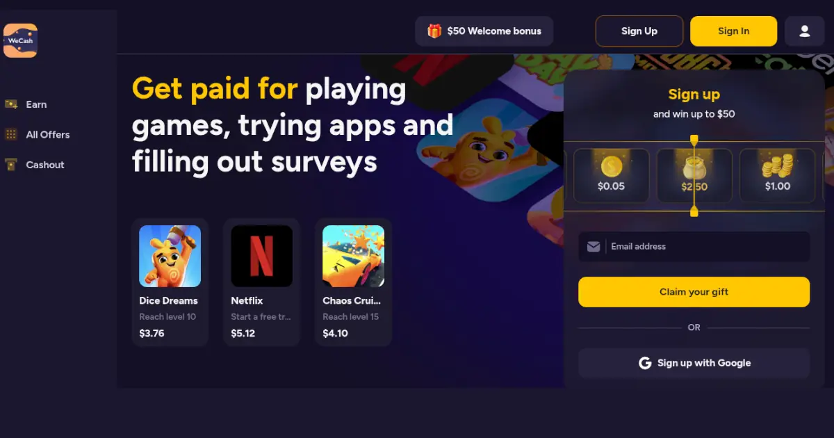 review wecash