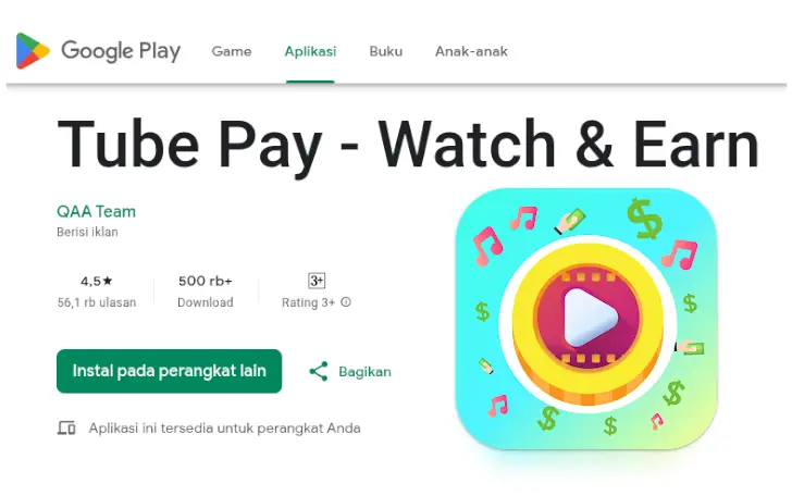 Review Tube Pay, Penipuan atau Bukan? 3 tube pay penipuan