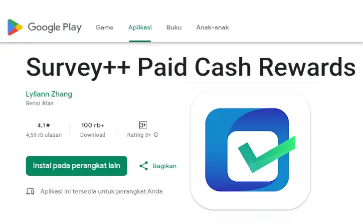 survey plus plus penipuan