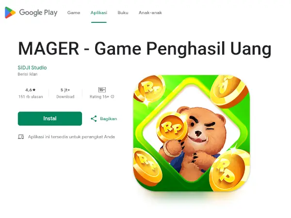 10 Aplikasi Penghasil Uang Terpercaya 2025 (Langsung ke DANA & Rekening) 10 aplikasi penghasil uang MAGER
