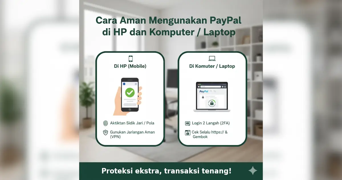 cara-aman-menggunakan-paypal cara aman menggunakan PayPal