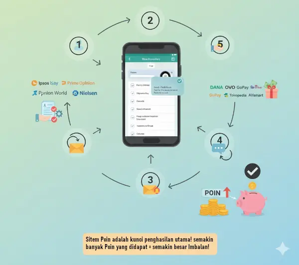 cara kerja survey berbayar