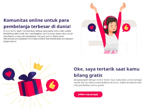 Home Tester Club adalah