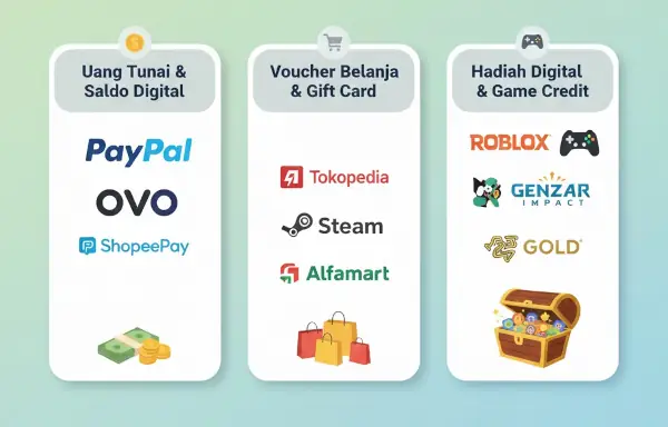 jenis imbalan survey berbayar