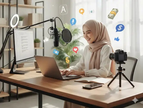 Panduan Lengkap: Cara Menghasilkan Uang dari Internet untuk Pemula (2025) 6 penghasilan online dari menulis