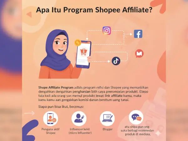 Cara Mendapatkan Uang dari Shopee Tanpa Jualan (Terbaru 2025) 1 shopee affliate adalah