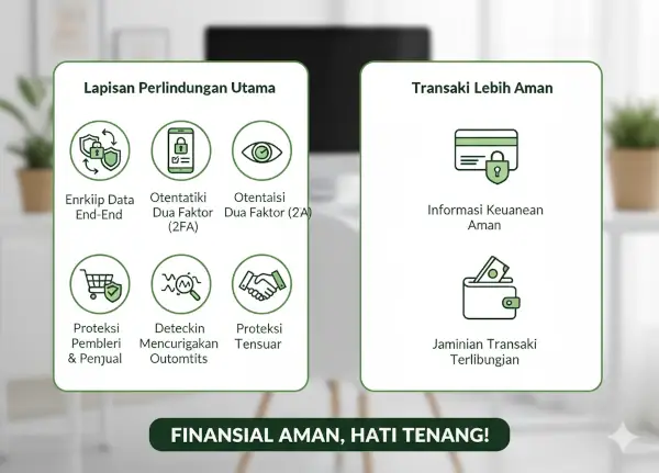 Cara Aman Menggunakan PayPal di HP dan Komputer / Laptop 1 sistem keamanan PayPal