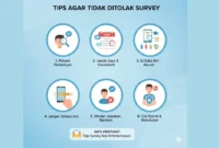 tips agar tidak ditolak survey