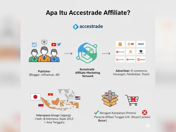 Review Accestrade Affiliate 2025: Pengalaman Dapat Rp1,8 Juta dari Platform Ini 1 Accestrade affiliate adalah