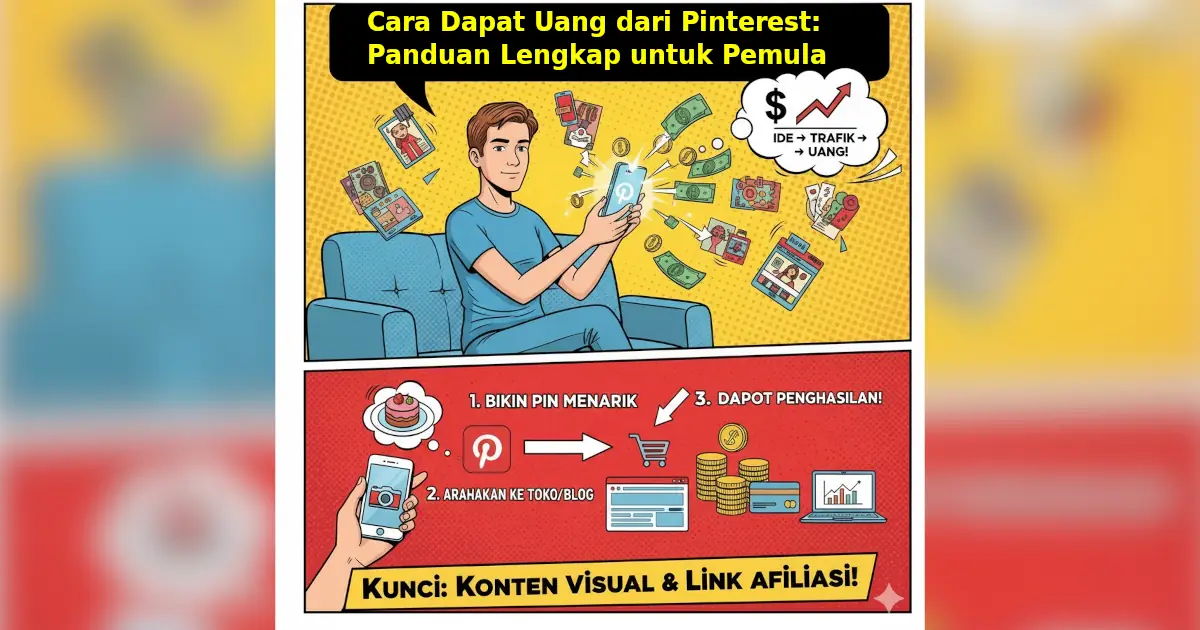 cara dapat uang dari pinterest