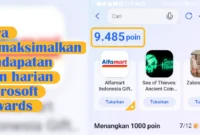 cara memaksimalkan pendapatan poin Microsoft Rewards