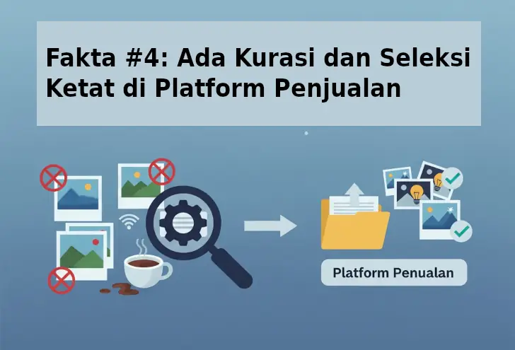 Fakta #4: Ada Kurasi dan Seleksi Ketat di Platform Penjualan