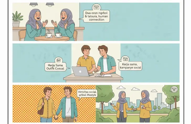 10 Ide Foto dari HP yang Bisa Dijual Online dan Laku Keras! 7 ide foto aktivitas sosial