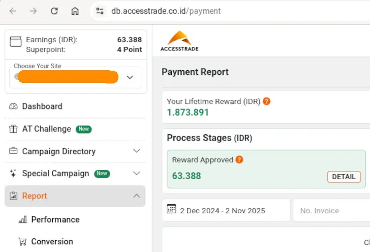 Review Accestrade Affiliate 2025: Pengalaman Dapat Rp1,8 Juta dari Platform Ini 2 pembayaran Accestrade Affiliate