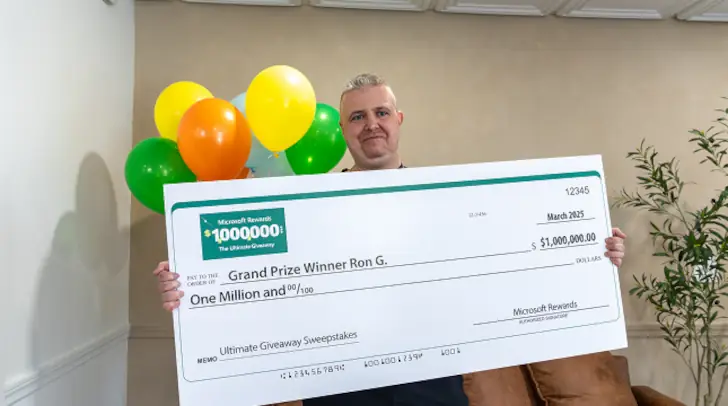 pemenang Ultimate Giveaway pertama