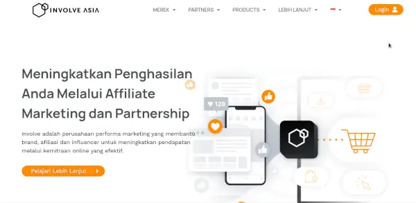 platform affiliate Involve Asia