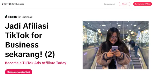 platform affiliate Tiktok